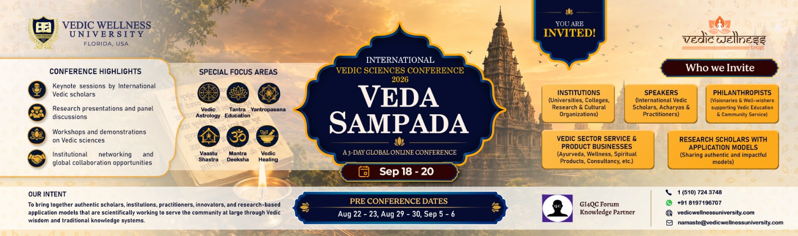 International Vedic Sciences Conference 2026